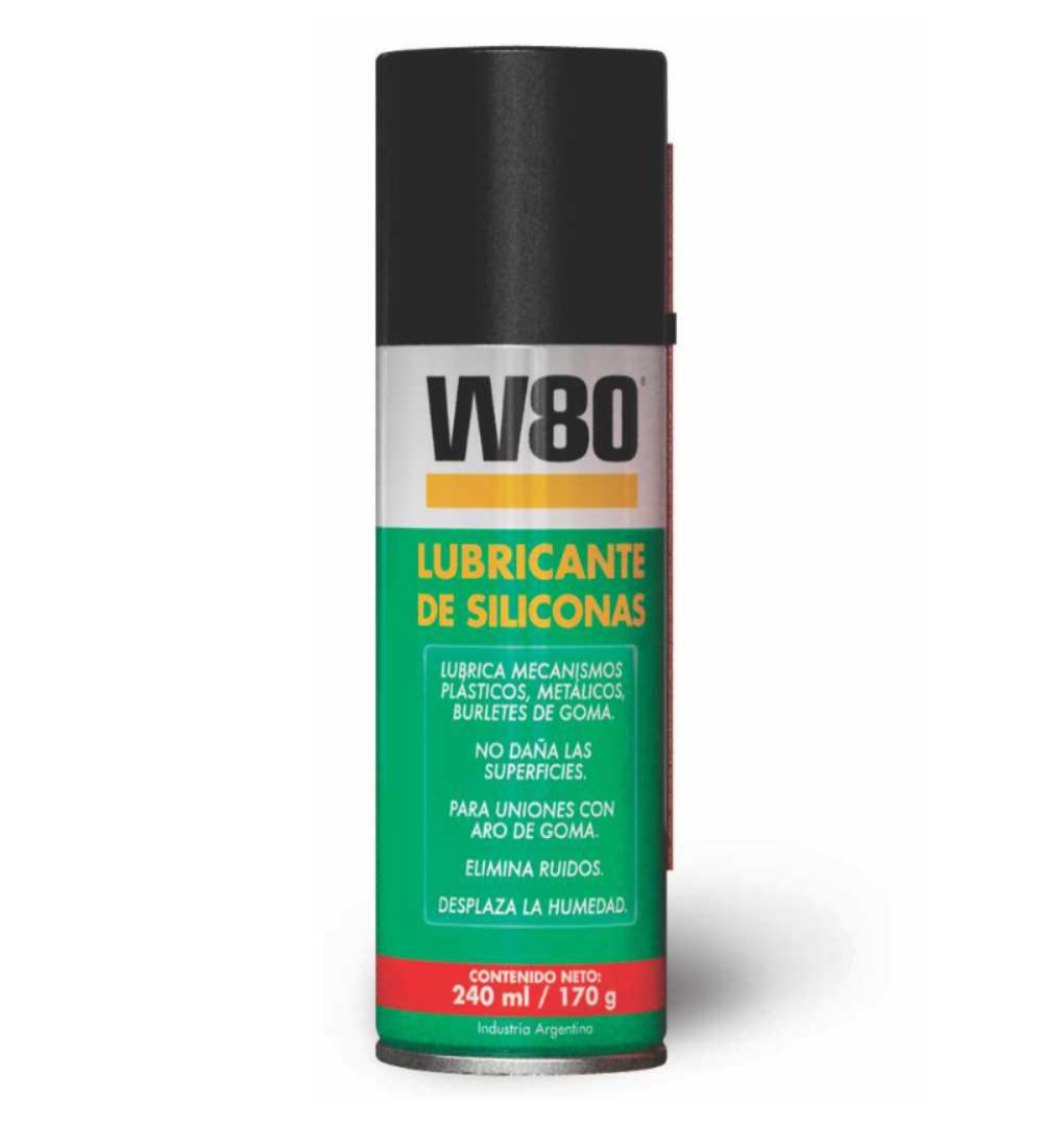 LUBRICANTE DE SILICONA W-80 250ML